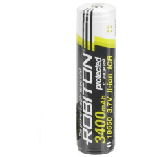 Аккумулятор 3400 mAh Robiton 3.4/Li18650 с защитой