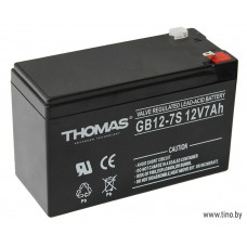 Аккумулятор 12V 7Ah Thomas GB 12-7S