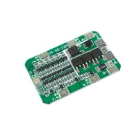 BMS плата защиты и балансировки HX-6S-12A для 6S Li-ion аккумуляторов 18650 (12А)