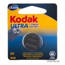 Батарейка литиевая 3V CR2016, Kodak