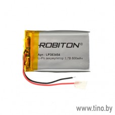 Аккумулятор Li-pol LP383454 800mAh 3.7V Robiton