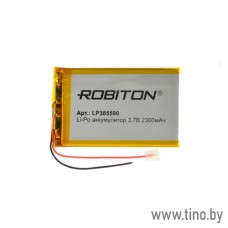 Аккумулятор Li-pol 2300mAh 3.7V LP385590 Robiton