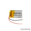 Аккумулятор 250mAh 3.7V Robiton Li-pol LP601730 защищенный