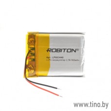 Аккумулятор литий-полимер 3.7V 900mAh Robiton LP683440