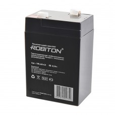 Аккумулятор 6В 4.5Ач VRLA6-4.5 Robiton