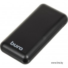Мобильный внешний Li-Pol аккумулятор 20000 мАч Buro BPF20E черный