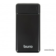 Мобильный внешний Li-Pol аккумулятор 30000 мАч Buro BP30E черный