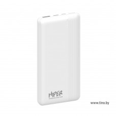 Мобильный внешний аккумулятор 10000 мАч Hiper MX PRO 10000 белый