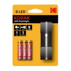 Светодиодный фонарик Kodak 9-led, черный