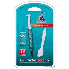Термопаста 1,5г Glacialtech GT TURBO RED 1.5 шприц