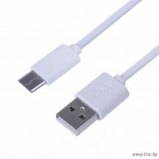 Шнур USB 3.1 type C (вилка) - USB 2.0 (вилка), 1 м белый, REXANT