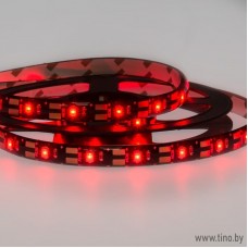 Светодиодная лента закрытого типа, 10 мм, SMD 5050, 60 LED/m, 12 V, цвет свечения красный