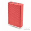 Универсальный внешний аккумулятор 7800 мАч, Robiton Power Bank Li7.8-R, красный