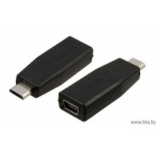 Переходник мини USB гнездо - микро USB вилка