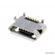 Розетка micro USB 5 pin на плату SMD