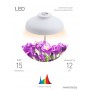 FITO Настольный светильник для растений ЭРА FITO-12W-FLED