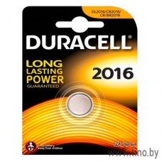 Батарейка CR2016 Duracell DL2016 литиевая дисковая