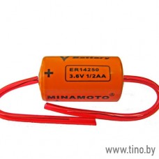 Батарейка ER14250/P Minamoto 1/2AA с выводами