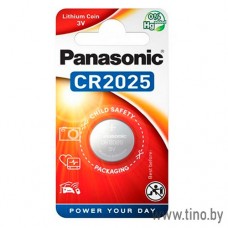 Литиевая дисковидная батарейка CR2025 Panasonic