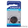 CR2412 Panasonic литиевый элемент питания