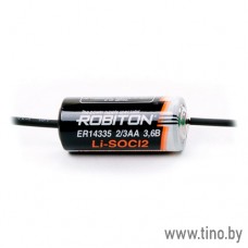 Батарейка ER14335-AX Robiton с выводами