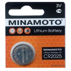Батарейка литиевая CR2025 MINAMOTO