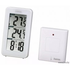 Электронный термометр с дисплеем Hama EWS-152, белый