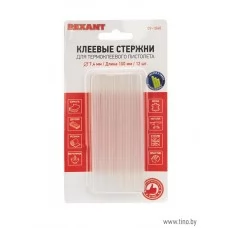 Клеевые стержни d=7,4 мм, L=100 мм, светящиеся (упак. 12 шт.) REXANT
