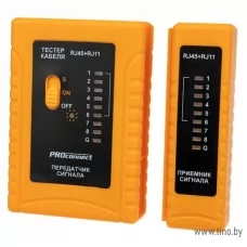 Тестер кабеля RJ-45 + RJ-11, HT-468 PROconnect 12-1006-4