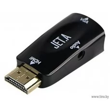 Адаптер HDMI - VGA (переходник) JET.A JA-HV01