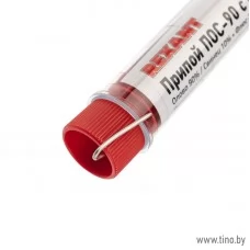 Припой с флюсом ПОС-90, 10 гр, Ø1.0 мм, REXANT 09-3102