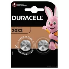 Батарейка CR2032 Duracell DL2032 литиевая