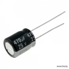 Конденсатор 470mkF 25V 105° (10x16) EHR Hitano